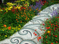 pebble-mosaic-path