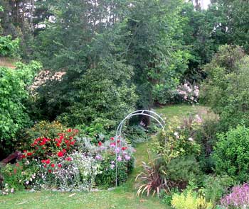  This is the view from the upstairs out to the Pond paddock. 