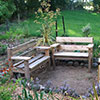 Rustic Sandy Courtyard